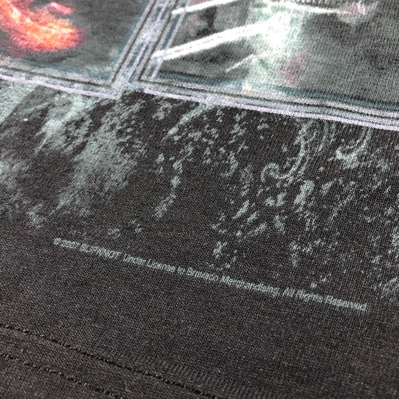 Slipknot Mask Faces 2007 Heavy Metal Rock Band Tee - Picture 8 of 9